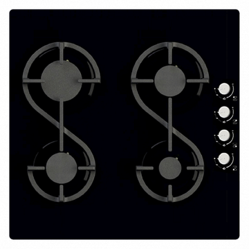 Газовая варочная панель Remenis REM-2154 black side