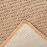 Коврик для ванной, 0.6х0.9 м, ПЭ, беж, Макарон, Y3-677