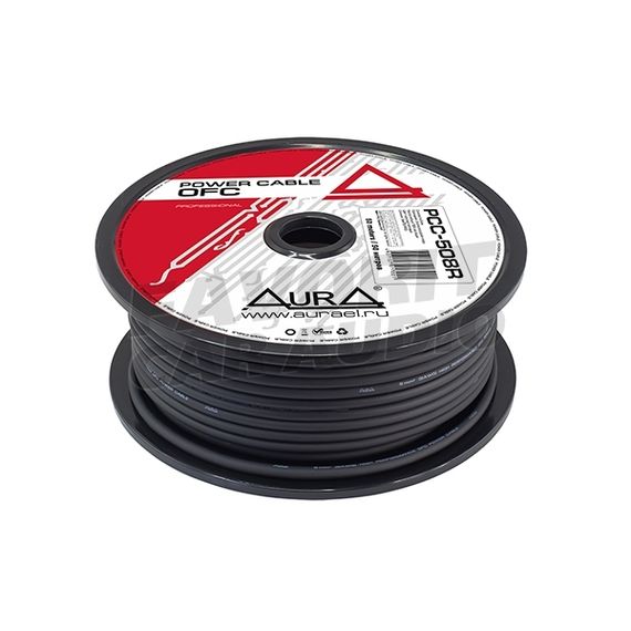Силовой провод AURA PCC-508B 100% OFC (50)