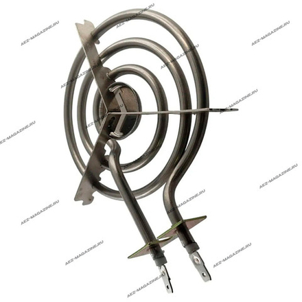 Тэн для электропечи, диаметр 140мм, 25мм между контактами, тип12