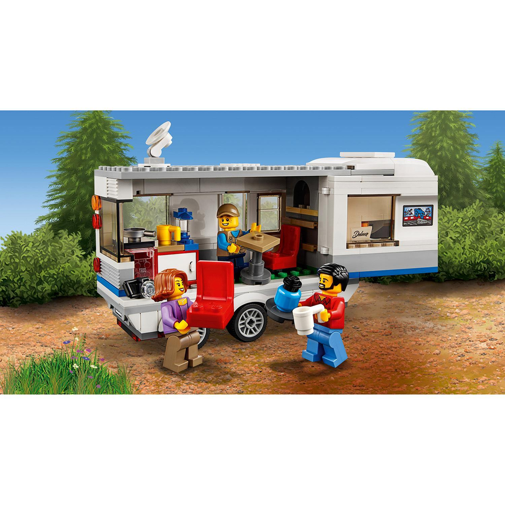 LEGO City: Дом на колесах 60182 — Pickup & Caravan — Лего Сити Город