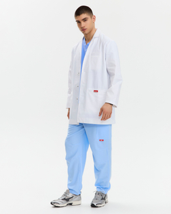 Халат медицинский  мужской Заубер, белый