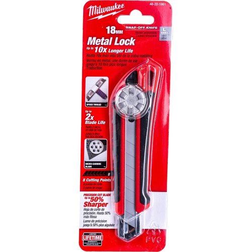 Нож Milwaukee для картона 18 мм