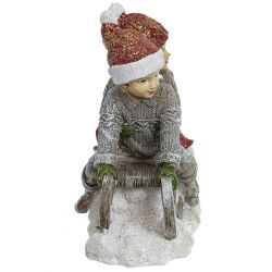 GAEM Фигурка декоративная "Девочка/Мальчик", L13,5 W7,5 H14,5 см