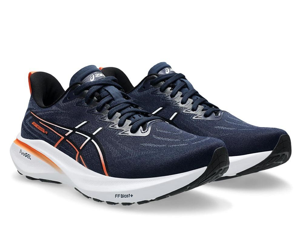 Кроссовки для бега мужские Asics GT-2000 13 Сине-оранжевые