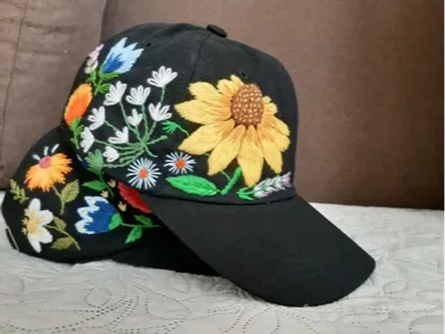 Вышивка на бейсболках