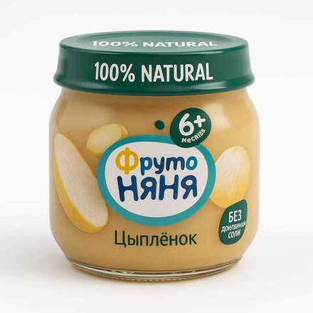 Пюре Фруто Няня цыпленок 80 гр