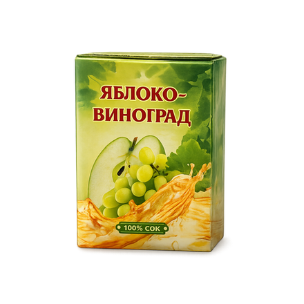 Сок Агро Яблоко виноград 0.2 л