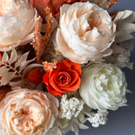 «Мятный чай» - композиция из стабилизированных цветов и сухоцветов.