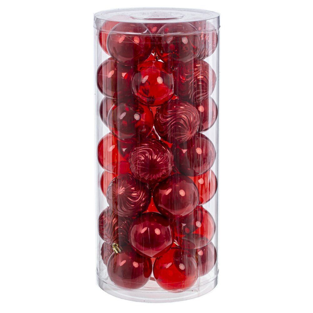 GAEM Набор из 35шт Украшение новогоднее "Шар", D 6 см, L16 W16 H36 см