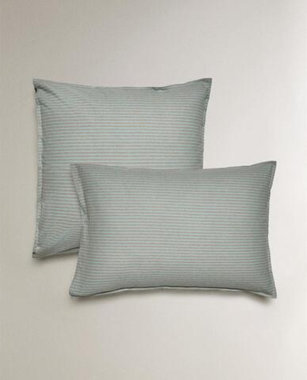 ZARA HOME ДЕТСКАЯ НАВОЛОЧКА В ПОЛОСКУ, СИНИЙ