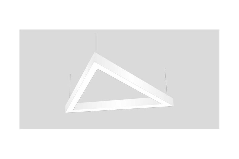 Светильник LED Trio трехлучевой 108W 1100мм*3 3000К белый подвесной IP40