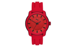 PUMA Wrist Watch Quartz Movement Rubber Band Strap 45mm Red Watch Dial Men"s Watches P6019