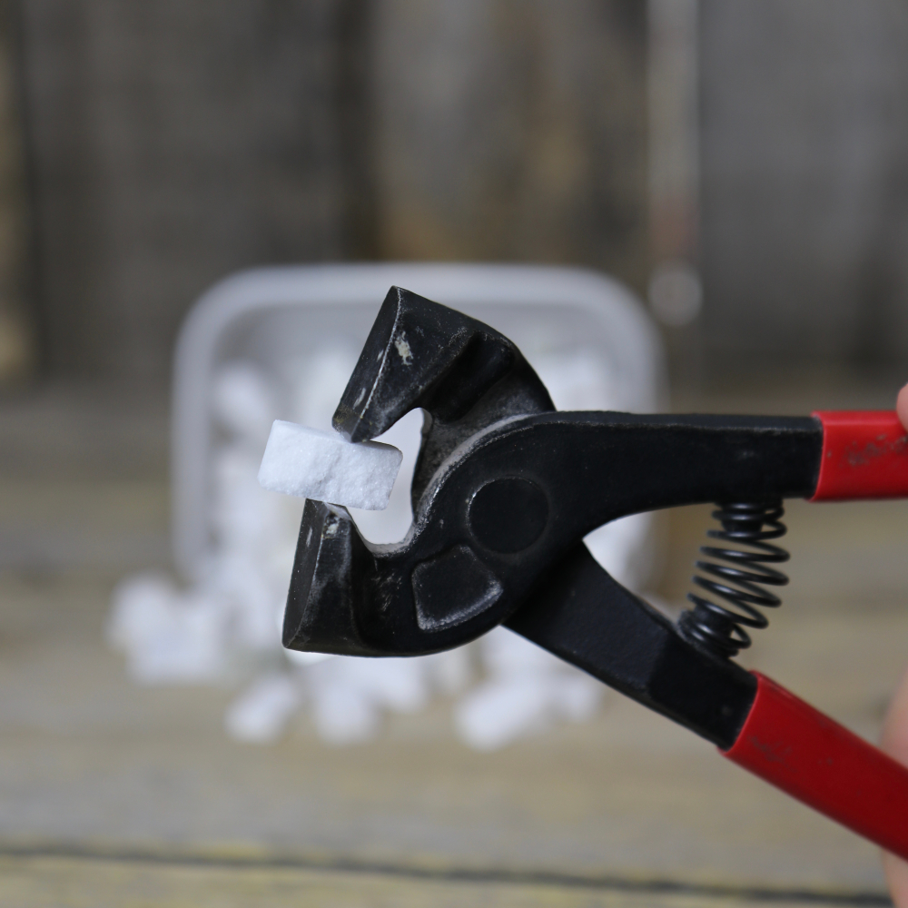 Натуральный камень колотый на модуль для мозаики