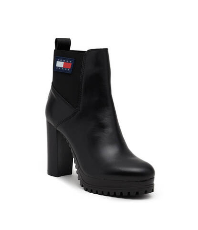 Ботильоны NEW ESS HIGH HEEL Tommy Jeans - черный(EN0EN02439)