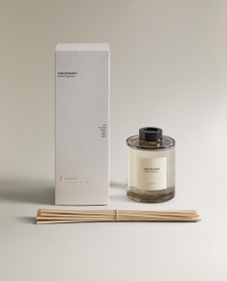 Zara Home Аромадиффузор Lemon Bergamot 500 мл, тростниковые палочки микадо, аромат свежий цитрусовый, Горчичный