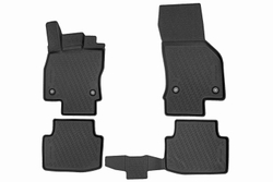 Коврики Premium, 3D в салон VOLKSWAGEN Passat B8, Сед/ Ун, 2015- , 4 шт., (непревзойденный стиль, полиуретан, чёрные) Element.TRIUMF.CARVLK00001