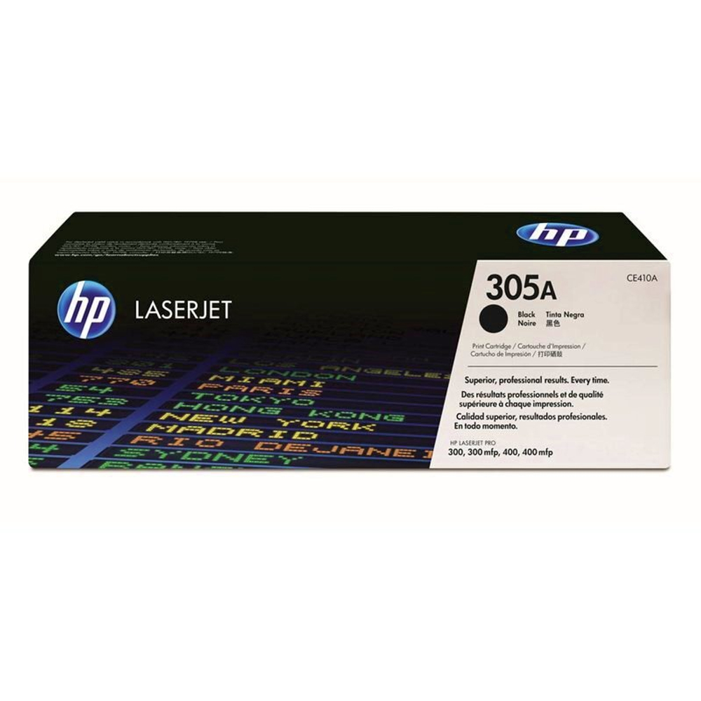 Картридж HP 305A (CE410A) для Color LaserJet Pro M351/M375/M451/M475 черный (2k)