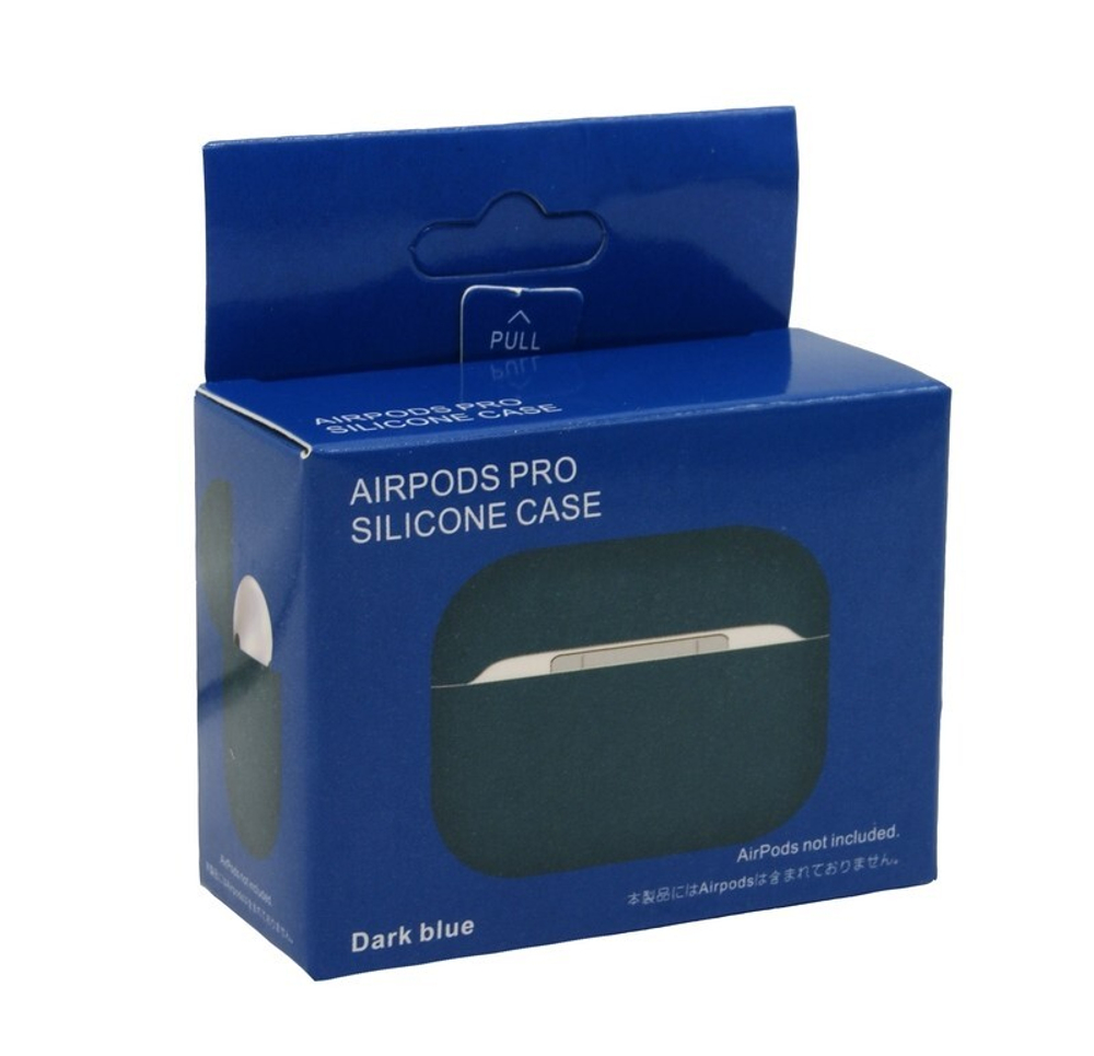 Чехол для AirPods Pro Slim (темно-синий)