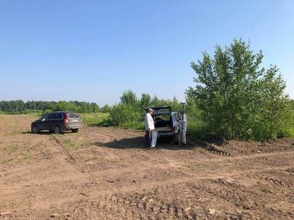 Началась геодезическая разбивка дорог