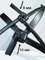 Полоска шнур из кожи 10 мм