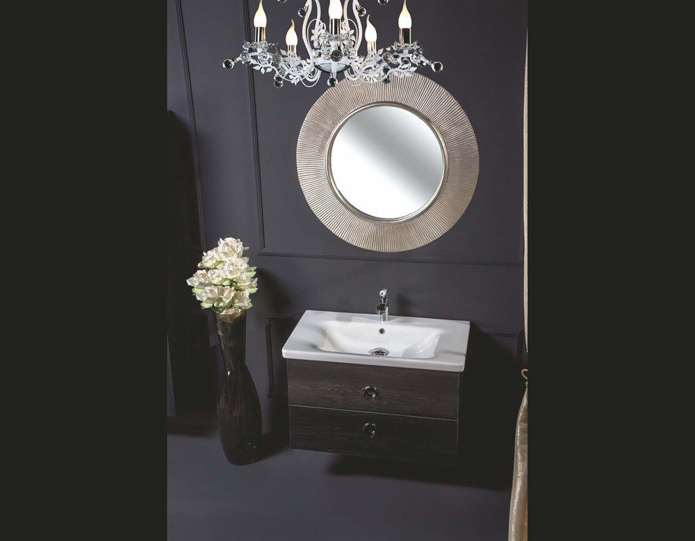 Тумба 80 цвет Armadi Art 830-080-BW Black WOOD