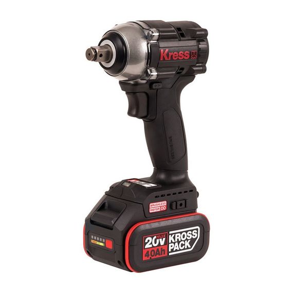 Аккумуляторный гайковерт KRESS KU272.2 ударный