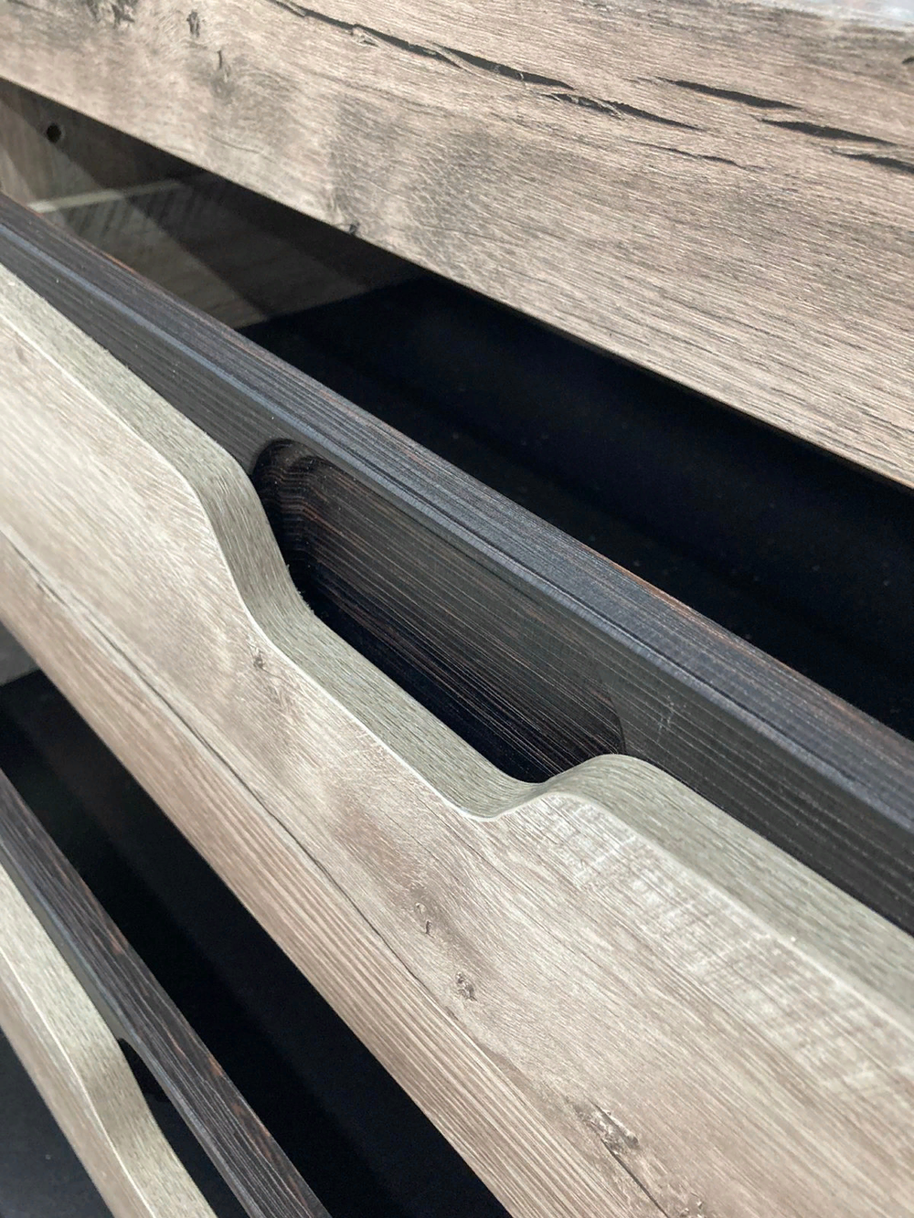 Комод Хилтон дуб юкон/гранж