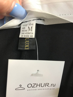 Брюки классического кроя, маркировка М, визуально 46 размер, новое