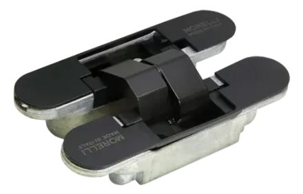 Петля скрытая HH-4 B врезная с 3D-регулировкой вес полотна до 40 кг, цвет черный