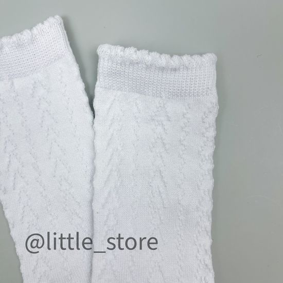 Гольфы хлопковые, Белоснежные