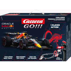 Carrera GO!!! - Автотрек 6,0 м Формула Скорости Челленджер + 1 машина 68002 / артикул   68002  / GTIN 4007486680029