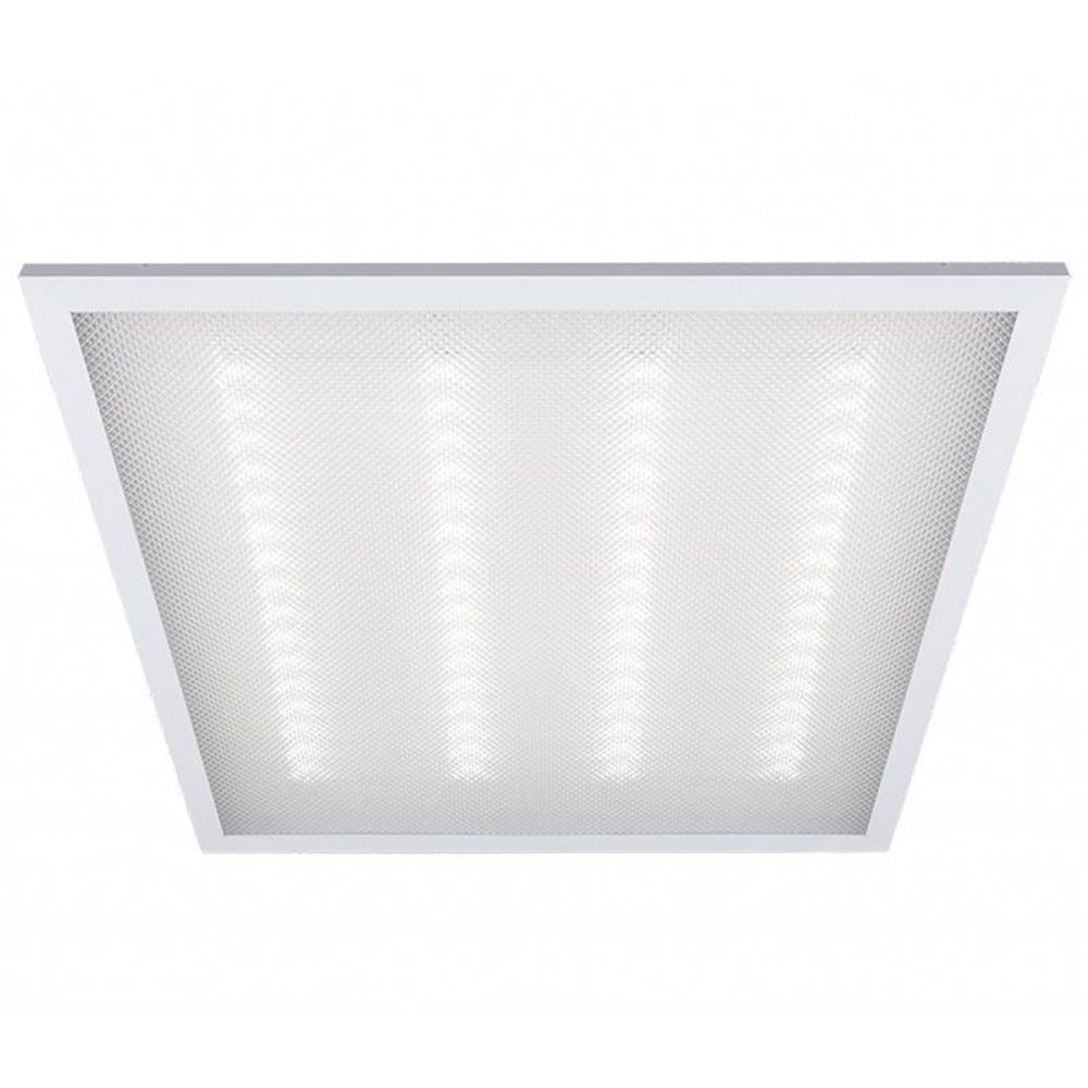 Светильник светодиодный PPL 588/G Prisma 36Вт 6500К IP40 588х588х19мм в потолок панель Грильято JazzWay 5052772