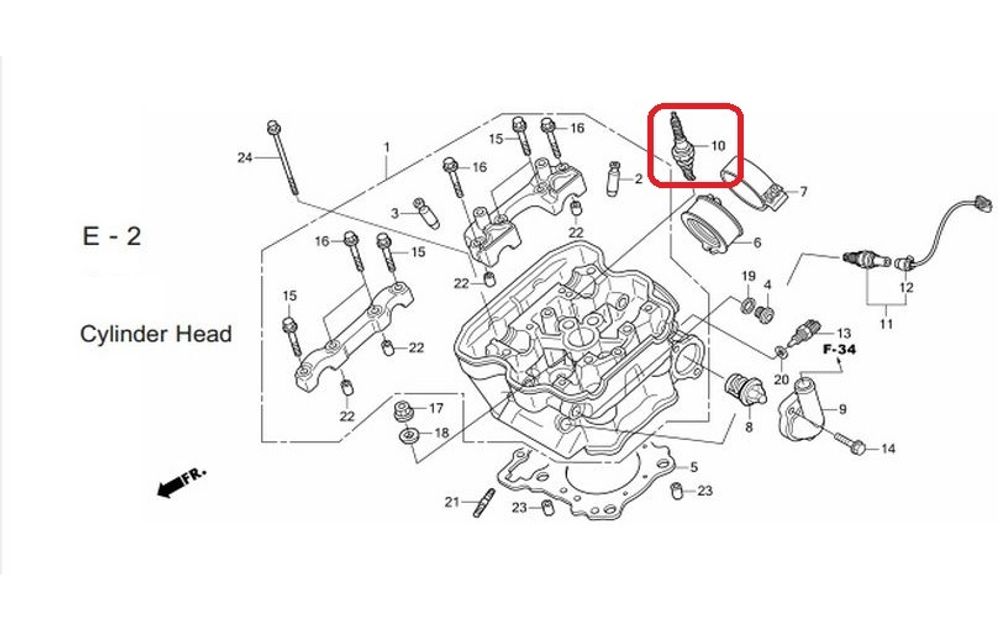31916-MEH-003. PLUG, SPARK (SIMR8A9) (NGK)