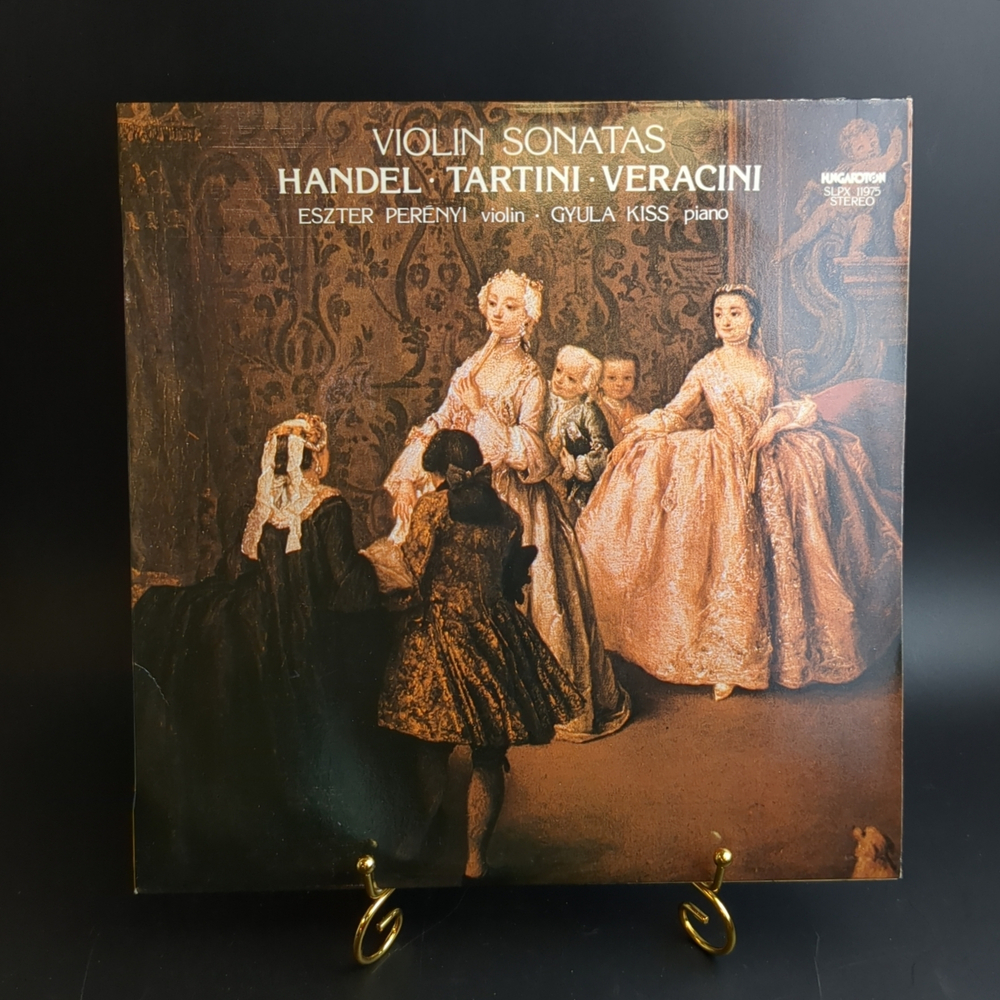 LP Handel, Tartini, Veracini – Violin Sonatas. Виниловая пластинка 12 дюймов. Hugaroton. Венгрия