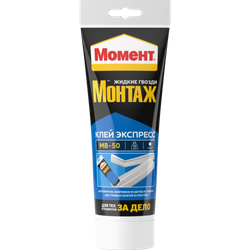 Жидкие гвозди Момент 600617 Монтаж Экспресс белый 250 гр. | Момент
