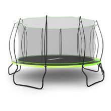 Батут UNIX Line НЛО / UFO 14 ft (427 см) зеленый