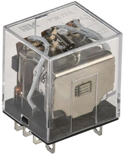 Реле промежуточное РЭК77/3(LY3) 10А 12В DC IEK