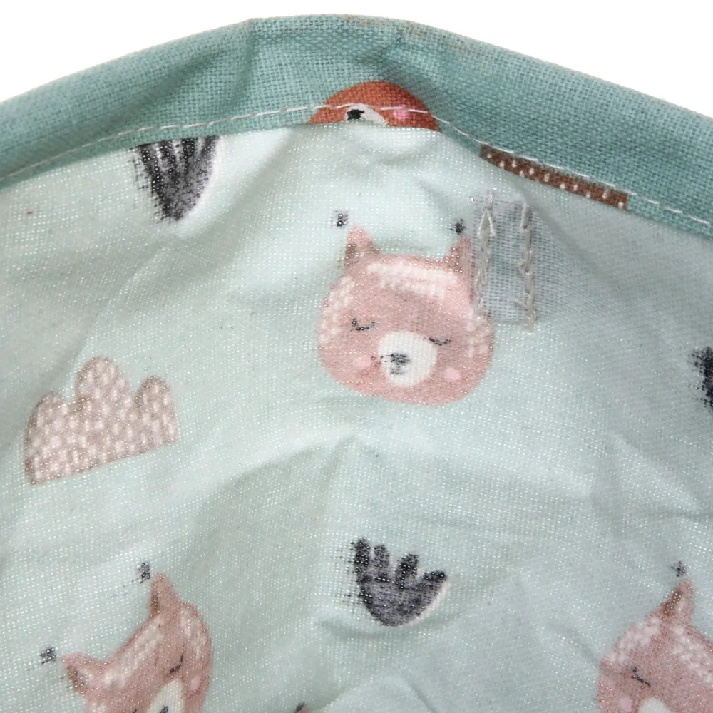 Корзина для хранения с ручками «ФРАТТИ БУМ», принт белочка, 20*16*14см (лейбл Селфи)