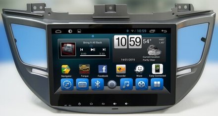 Магнитола для Hyundai Tucson 2016-2018 - Carmedia KR-1080-S9 на Android, 8-ЯДЕР, 4ГБ-64ГБ, SIM-слот