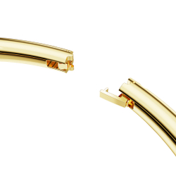 DEXTERA:NECKLACE TUBE WHI/GOS M