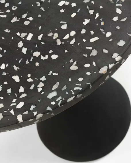 Журнальный столик Delano Ø40х50 см, терраццо