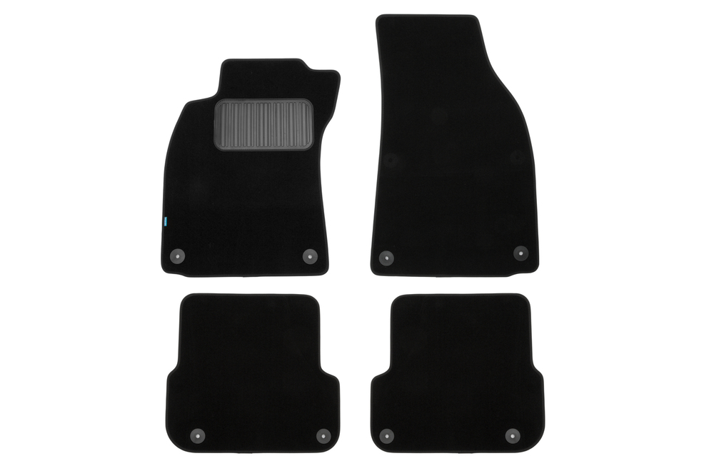 Коврики в салон Klever Premium AUDI A6 АКПП 2004-2008, 2008-2011, седан, 4 шт. (текстиль) Klever.KLEVER03040822110KH