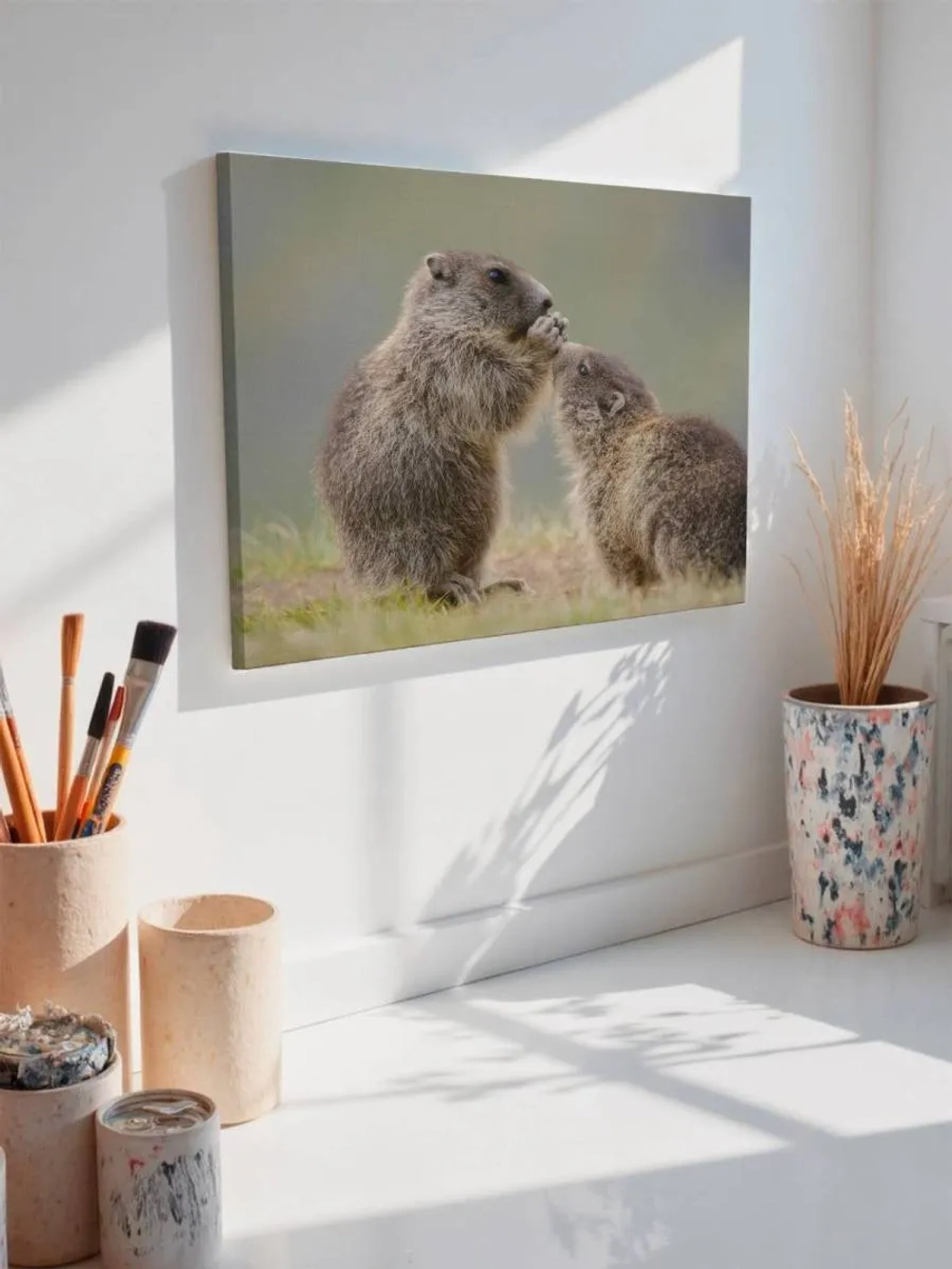 Картина на стену 40 X 50 Суслики