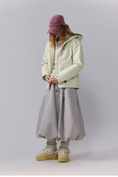 Куртка Nothomme Monterest Women's "Empty Mountain Rain" 3-in-1 C6 Waterproof Hiking Jacket with Detachable Down Vest