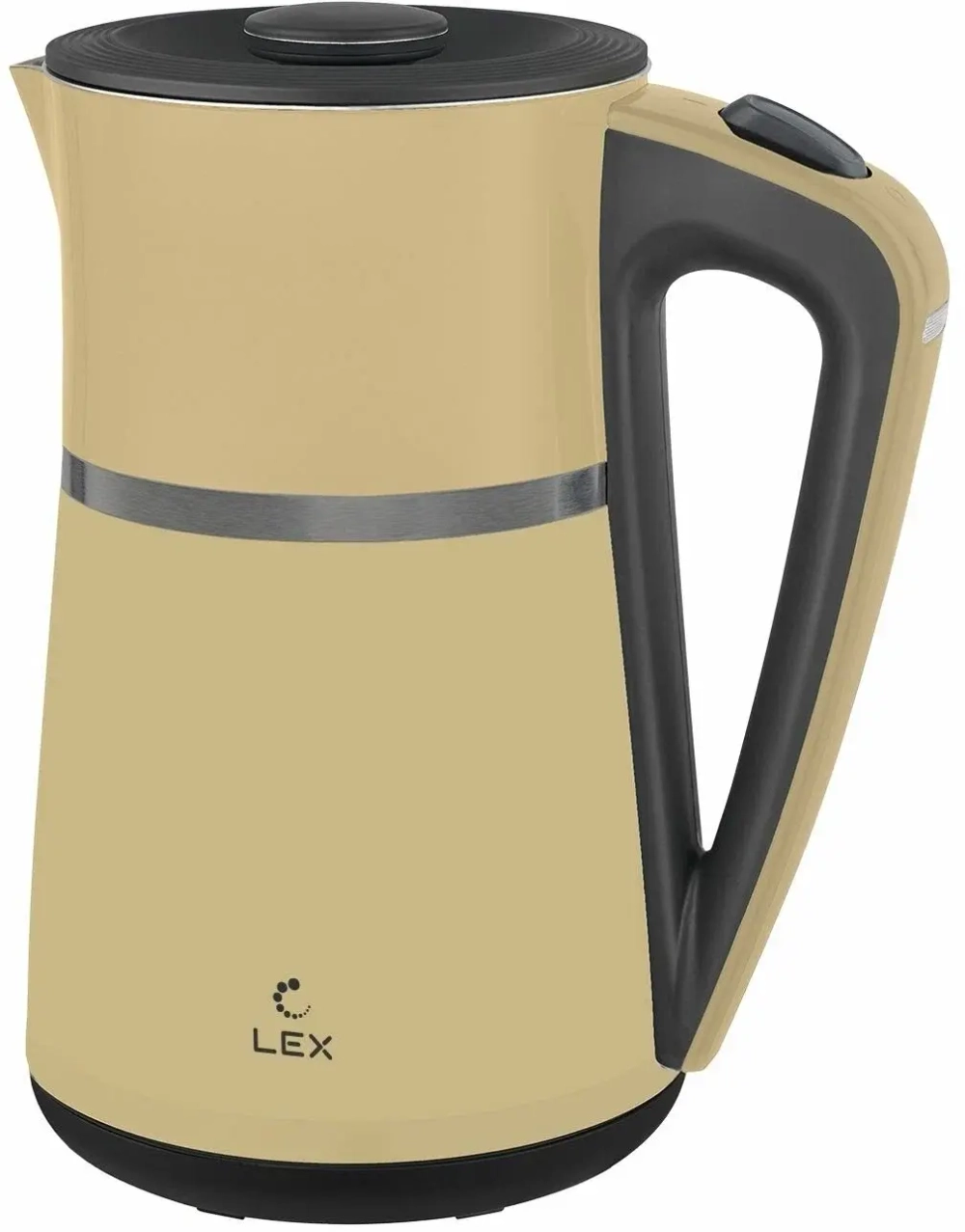 Электрочайник LEX LXK 30020-4 (бежевый) (y)