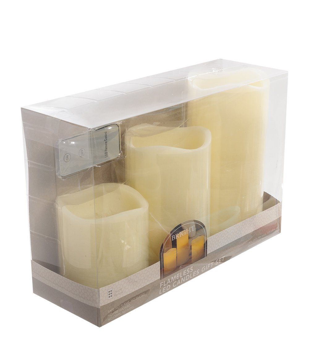 LED-05 Набор светодиодных свечей (3шт.) с дистанционным управлением