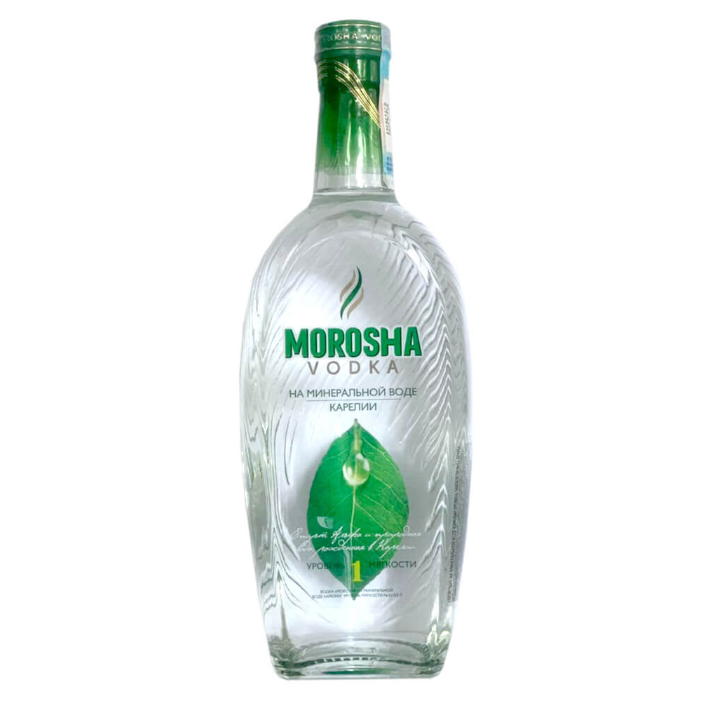 Водка Morosha №1 на минеральной воде 1 л