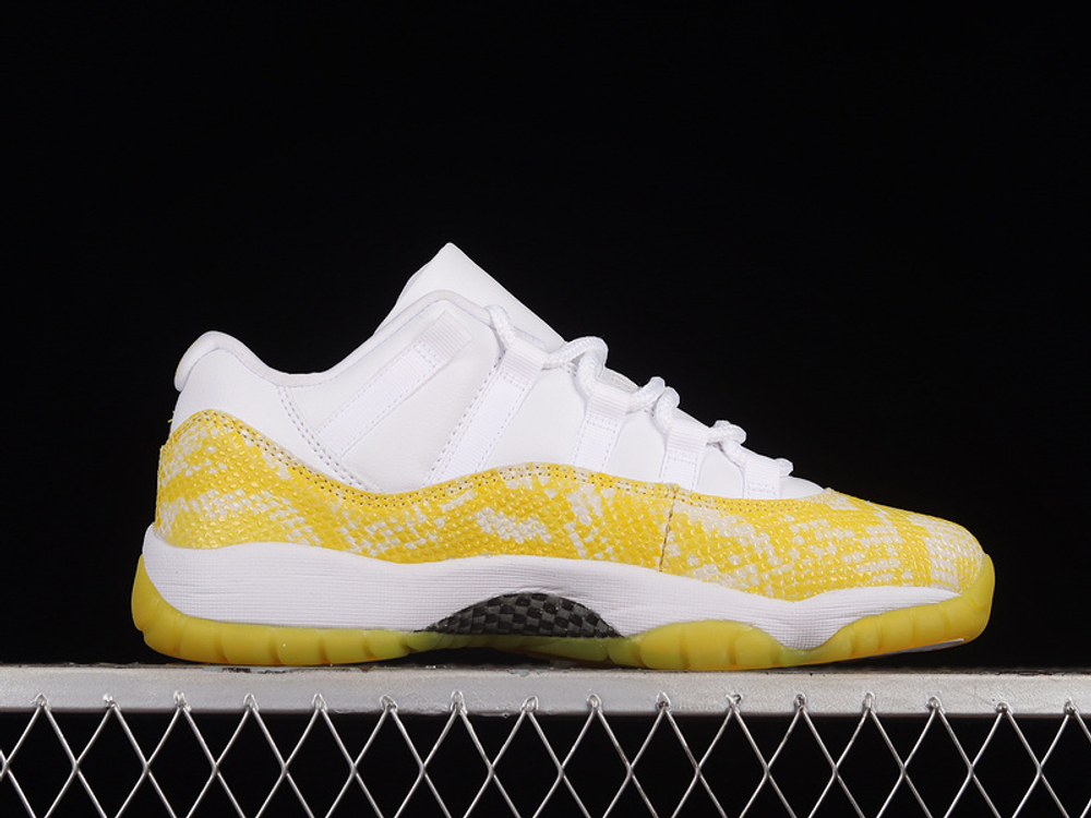 Jordan 11 Retro Low Tour Yellow Snakeskin