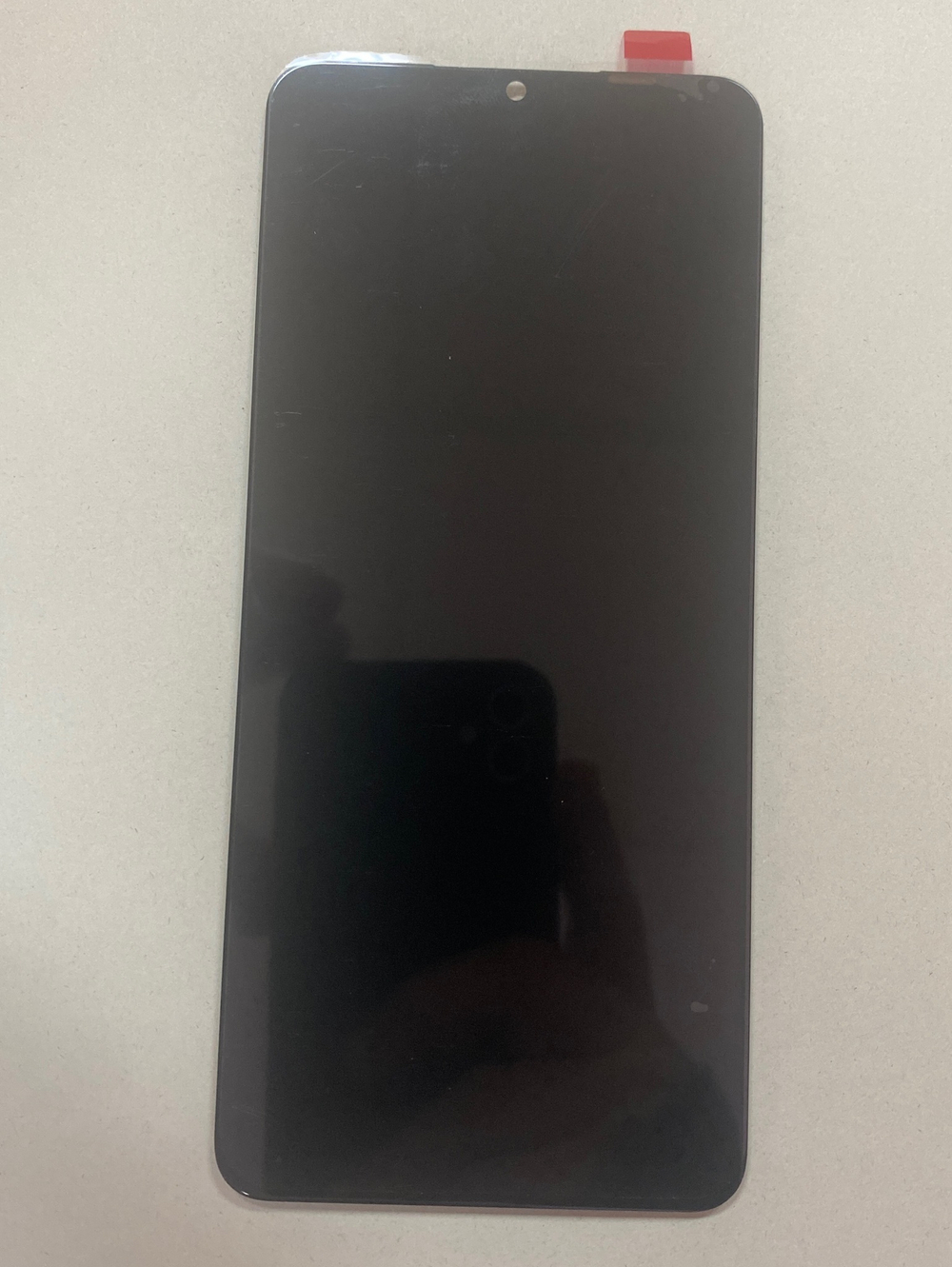 Дисплей для Samsung A127F (A12 Nacho) с тачскрином Черный - Оптима